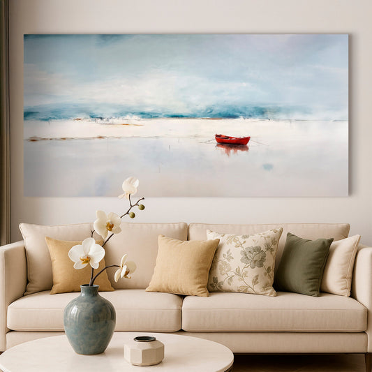 Misty Morning Abstract Wall Art