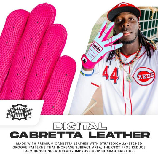 Franklin CFX PRO HI-LITE Batting Gloves | professional-level performance - 20887F