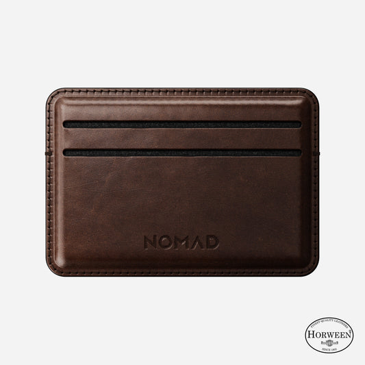 Card Wallet - Rustic Brown | Horween