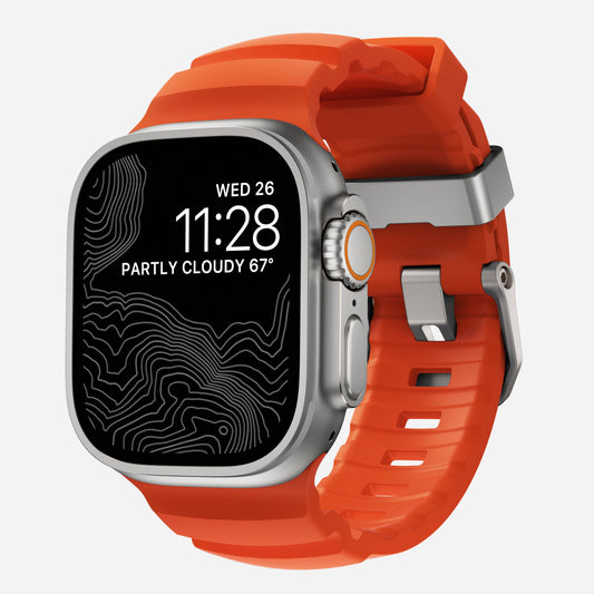 Rocky Point Band - 46mm/49mm | Magma | Natural Hardware