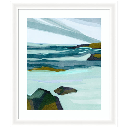 Framed Art Ocean Breeze by Nikita Jariwala