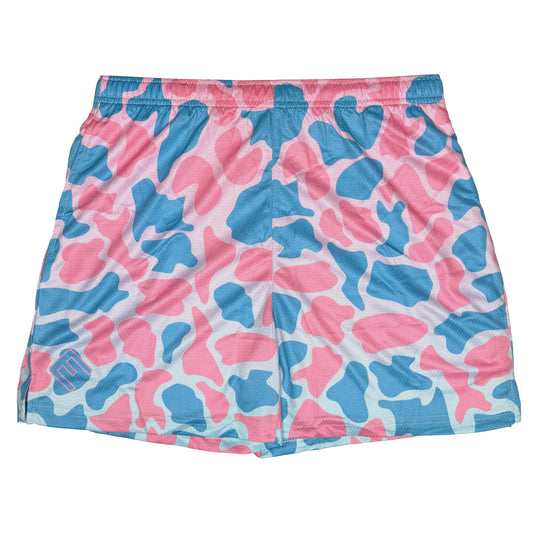 Cotton Candy Duck Camo Shorts