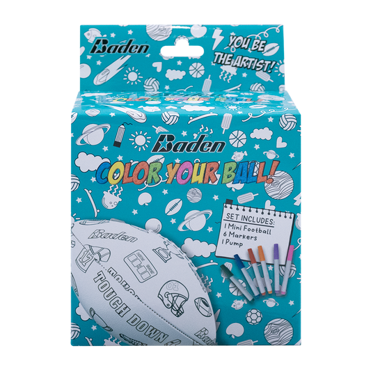 Color Your Own Mini Football