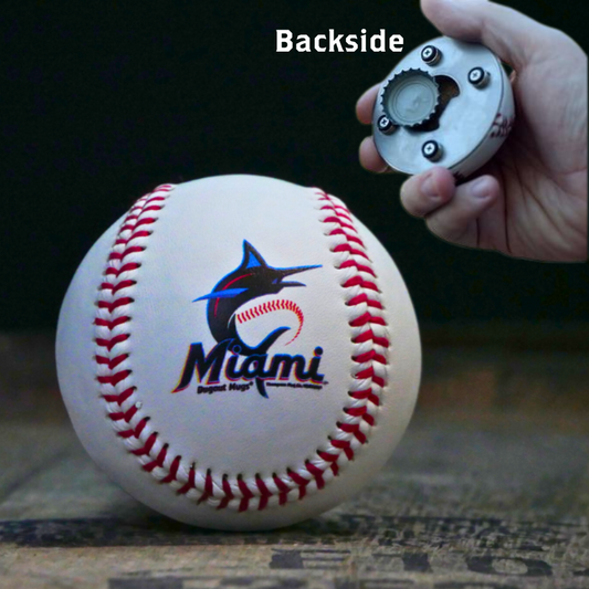Miami Marlins Cutter | Baseball Bottle Opener