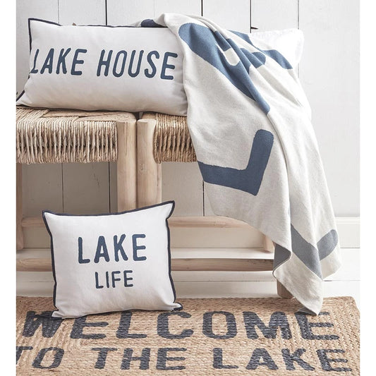 Face to Face Jute Doormat - Welcome to the Lake