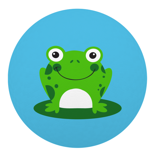 Blue Frog Playground Ball
