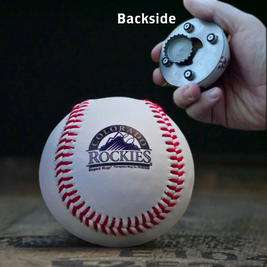 Colorado Rockies Cutter | Baseball Bottle Opener