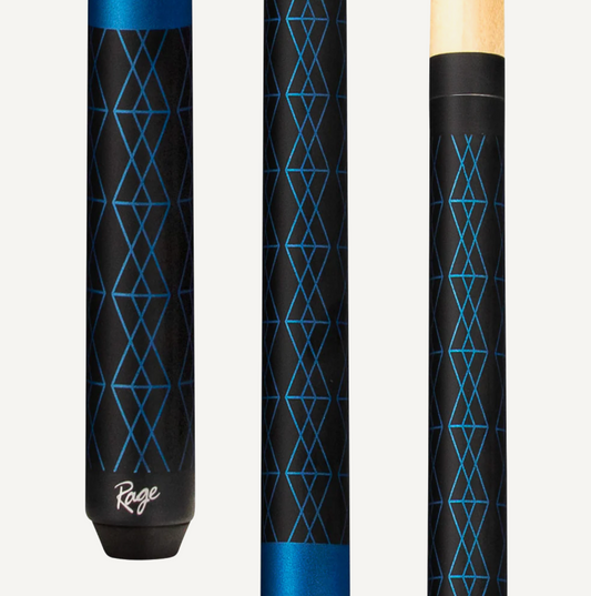 Rage Pattern Print Matte Wrapless Cue