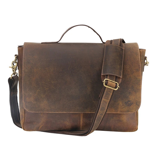 Leather Satchel Messenger