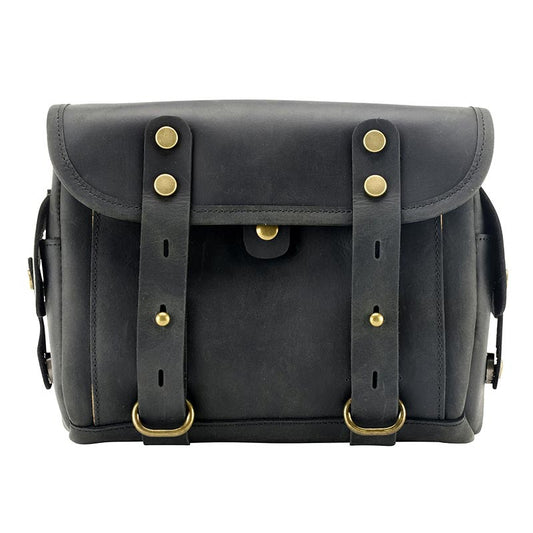 Retro Leather Moto Carrier