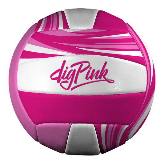 Dig Pink Sideout Mini Volleyball