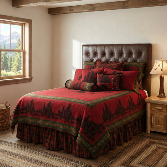 Wooded River Bear  - Value Set - Queen
