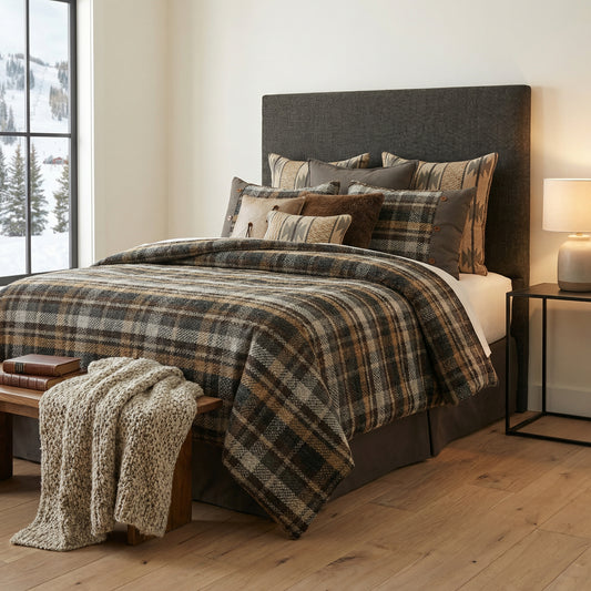 Whistler Sable Duvet Cover - Twin