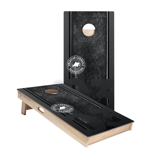 ACA Logo Black Grunge Star Cornhole Boards