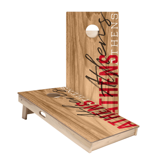 Athens Campus Gameday Star Cornhole Boards