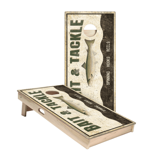 Bait And Tackle Star Cornhole Boards