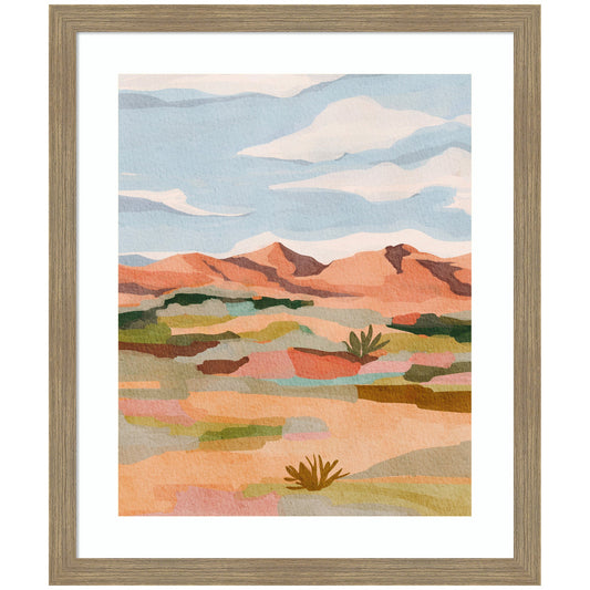 Framed Art Southwestern Dreams l by Nikita Jariwala