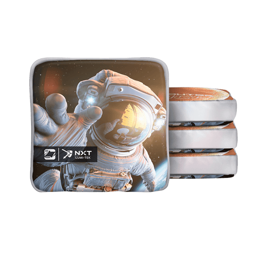 Get Outer My Space Orange NXT Lumi-Tek Cornhole Bags