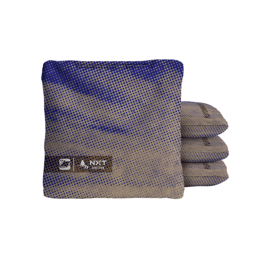 Halftone Horizon Blue NXT Dri-Tek Cornhole Bags