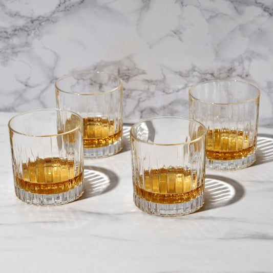 Reserve Milo Crystal Neat Glasses - Set of 4