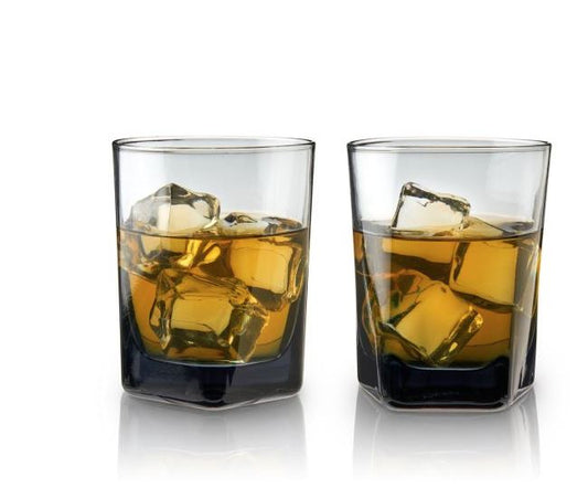 Smoke Double Old Fashioned Glasses