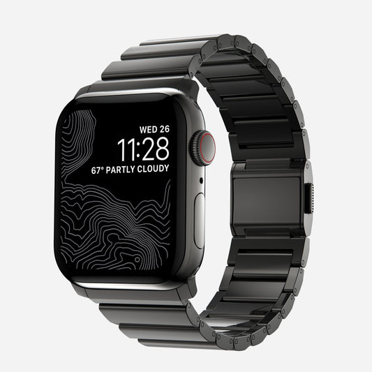 Steel Band - 46mm/49mm | Graphite Hardware